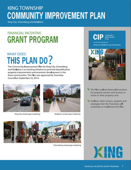 Community Improvement Brochure